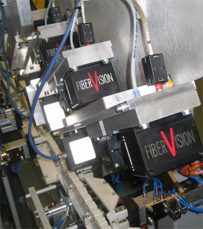 Vision System zur Kontrolle von Glasrohren